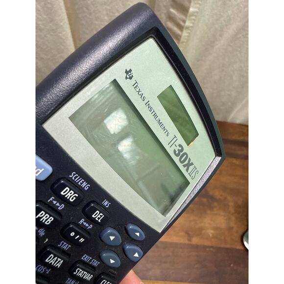 Texas Instruments TI-30X IIS Blue Scientific Calculator Tested & Works NO COVER - Picture 7 of 7